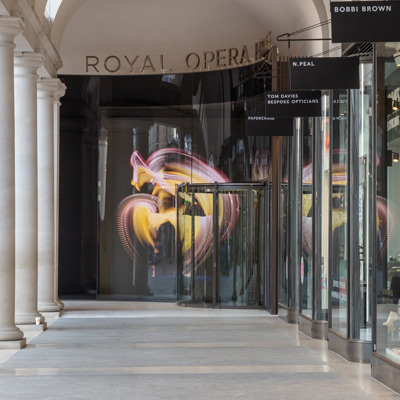 Royal Opera House Stanton Williams Revolving Doors and Glass Entrance